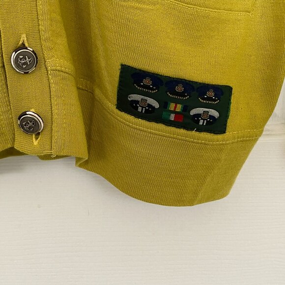 Cargo Boats Company Cardigan Size XL Mustard Yellow - Picture 3 of 3